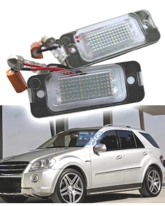 LUCI TARGA A LED PER MERCEDES CLASSE ML W164 2008 