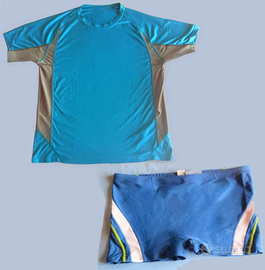 T-SHIRT Traspirante SPORT + COSTUME da Bagno UOMO