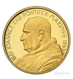 Medaglia d’oro vaticano Giovanni XXIII - 1963