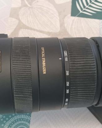 Obiettivo Sigma 150-500 f/5-6.3 APO DG OS HSM 