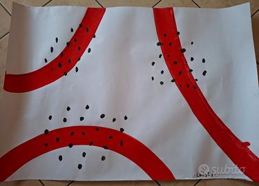 Quadro dipinto a mano