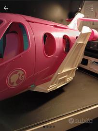Barbie, jet + ambulanza con accessori 