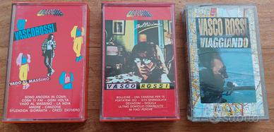 3 musicassette di Vasco Rossi 