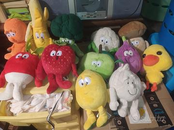 Peluche frutta e ortaggi
