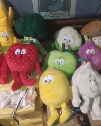 Peluche frutta e ortaggi