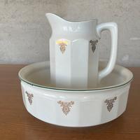 Set catino brocca Società Ceramica Italiana