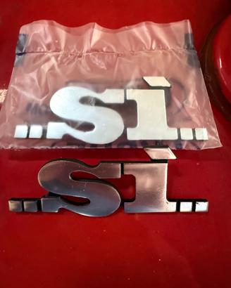 Scritta Piaggio SI