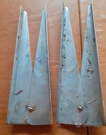 Cerniere inox per sedile gommone o barca