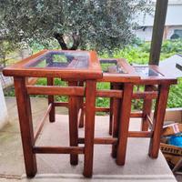 set tavolini da interno 