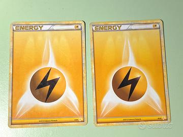 Pokémon carte Energia Lampo 2009/10