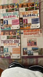 LOTTO 3 LIBRI INGLESE MEDIE "TWENTY-ONE GLOBAL"