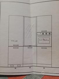Cucina completa elettrodomestici