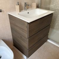 Mobile bagno morrone scuro