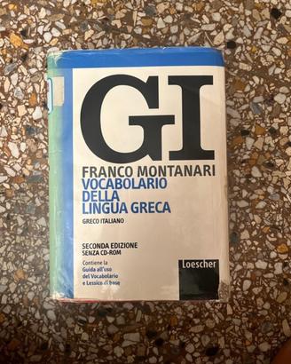 dizionario lingua greca GI