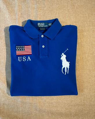 Polo Ralph Lauren USA Big Pony Blue
