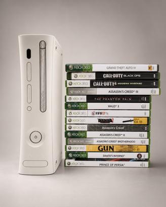 Xbox 360, con 2 joypad  funzionanti, con giochi
