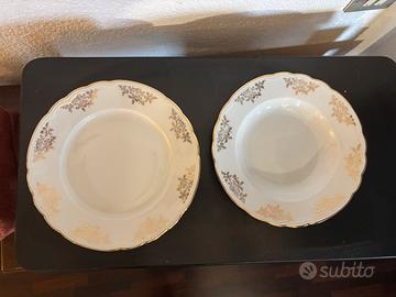 Piatti Richard Ginori bianchi oro