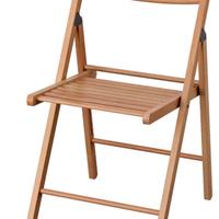 Sedie di legno pieghevoli ikea