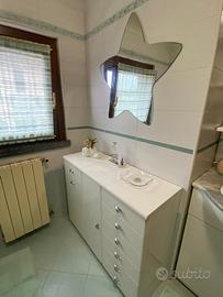 Mobile cassettiera bagno coppia