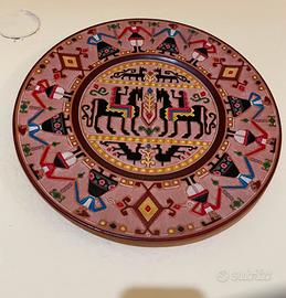 Antico piatto ceramica Sarda