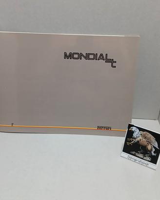 Brochure Ferrari Mondial T originale 1989 francese