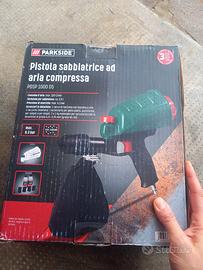 Pistoia sabbiatrice ad aria compressa
