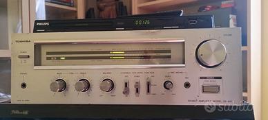 Amplificatore Toshiba SB-445 + lettore CD-USB + Ca