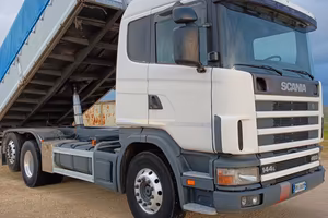 Motrice Scania Ribaltabile Trilaterale 