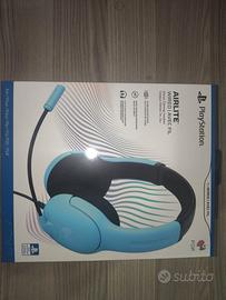 Cuffie Gaming PDP Airlite per PS5 / PS4 - Azzurro