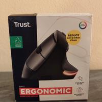 mouse ergonomico ricaricabile wireless Trust 