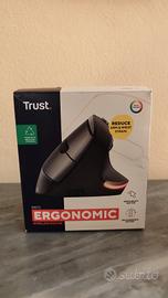 mouse ergonomico ricaricabile wireless Trust 