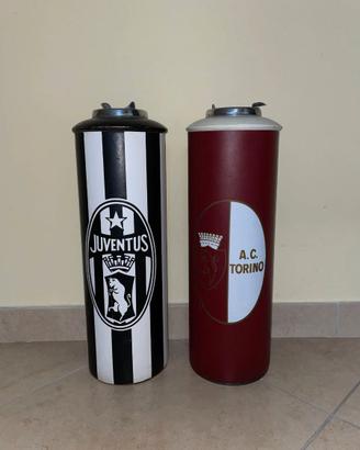 JUVENTUS FC E AC TORINO POSACENERI A COLONNA 1950