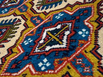 Tappeto afgano torkmano 2×3 m  lana, fatto a mano