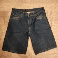 broke vintage jeans corto