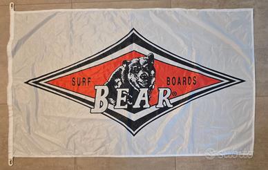 Bear surf boards flag bandiera