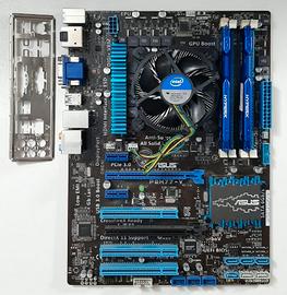 ASUS P8H77-V + Intel Core i5 + HYPERX 12GB 1600MH