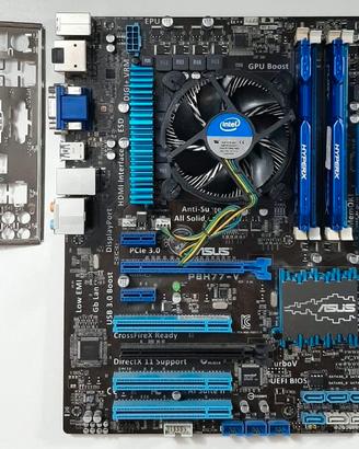 ASUS P8H77-V + Intel Core i5 + HYPERX 12GB 1600MH