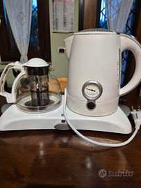 Set bollitore elettrico e teiera/tisaniera 