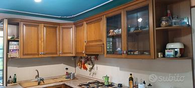 cucina in noce nazionale completa