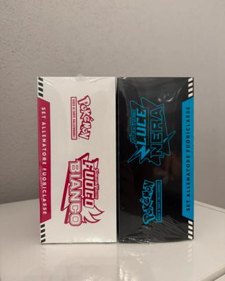 set allenatore pokemon Luce nera e Fuoco bianco
