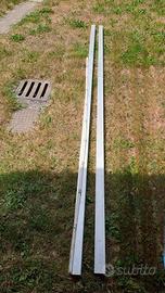 Tubi quadrati in alluminio 5 x 5