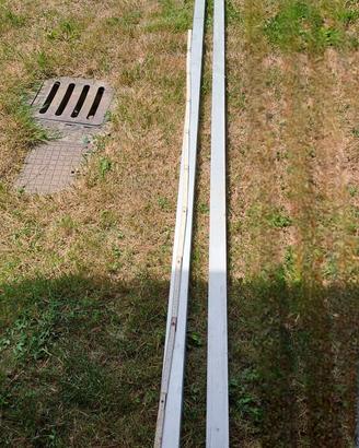 Tubi quadrati in alluminio 5 x 5