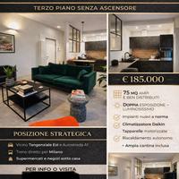 Bilocale ampio luminoso e ristrutturato