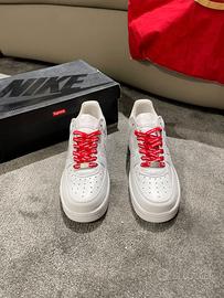 Nike Air Force 1 Low Supreme White 45