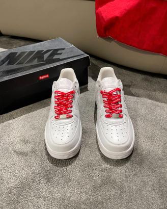 Nike Air Force 1 Low Supreme White 45