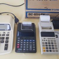 2 calcolatrici vintage funzionanti