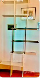 4 librerie - divisori in legno modulari, 70x70x21👇