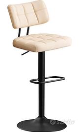 2 Sgabelli da bar altezza regolabile