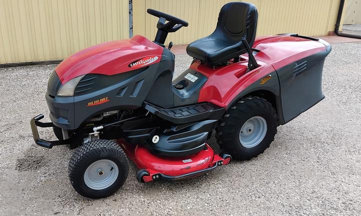 Trattorino castelgarden 24 cv a 4 ruote motrici