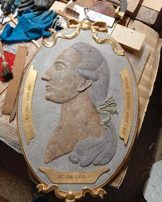 profilo in gesso Casanova